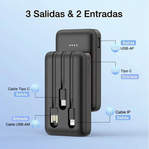Power Bank Bateria 5000 Mah Gar261