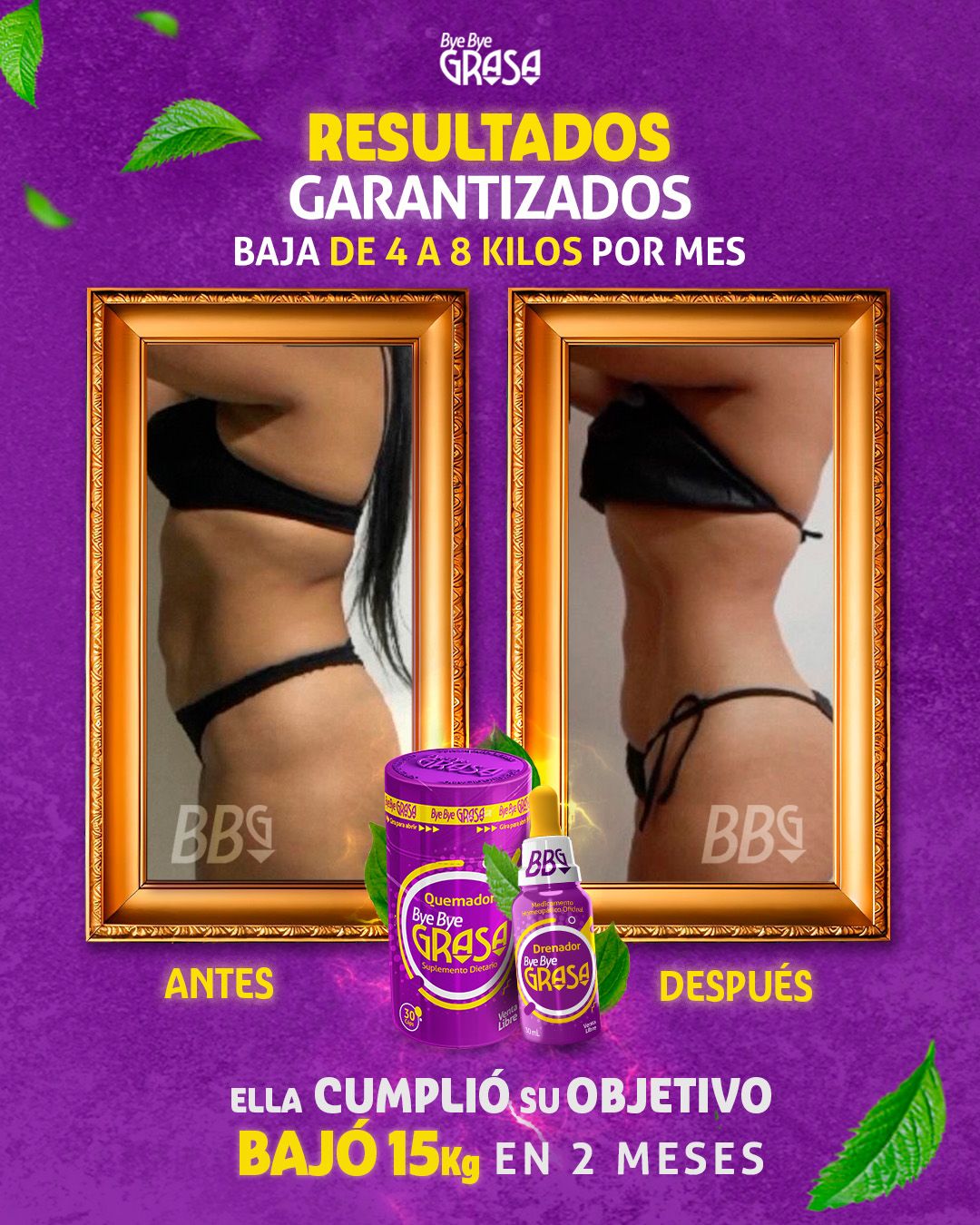 QUEMADOR BYE BYE GRASA