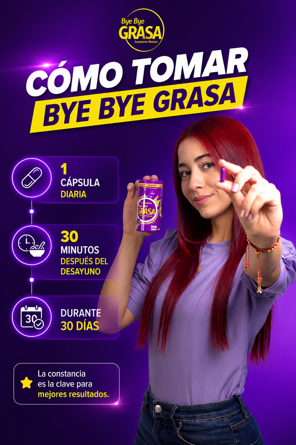 QUEMADOR BYE BYE GRASA